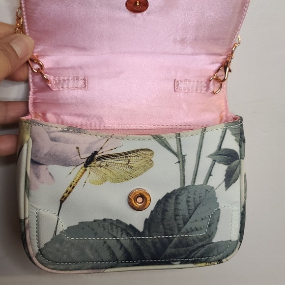 Ted Baker Floral Crossbody Bag - Multicolor Little Stain. See Photos - Picture 7 of 11